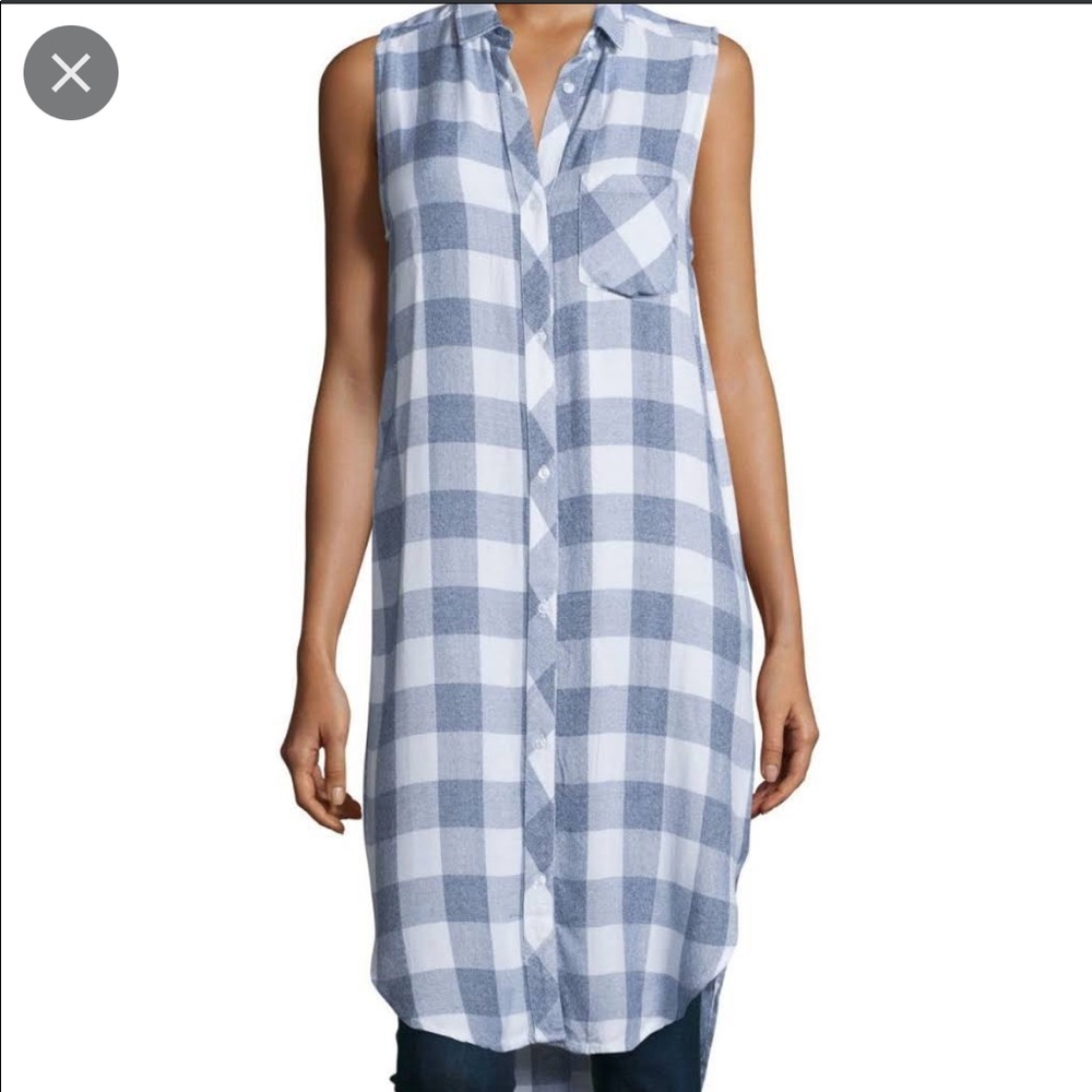 Rails NWT Jordyn long sleeveless button down